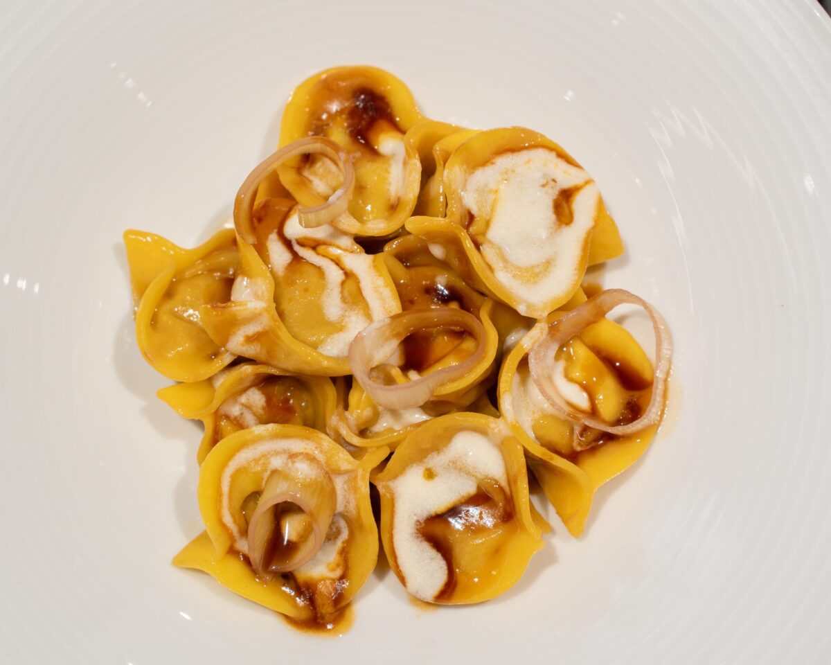 Agnolotti del plin, cucina piemontese alla Locanda Cavour